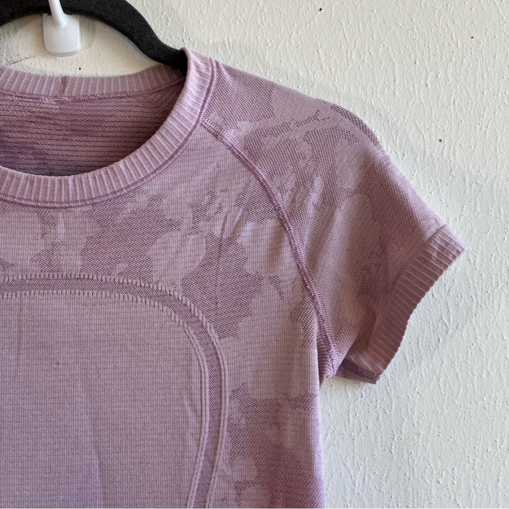Lululemon Run T Swiftly Tech Short Sleeve Rose Qu… - image 5